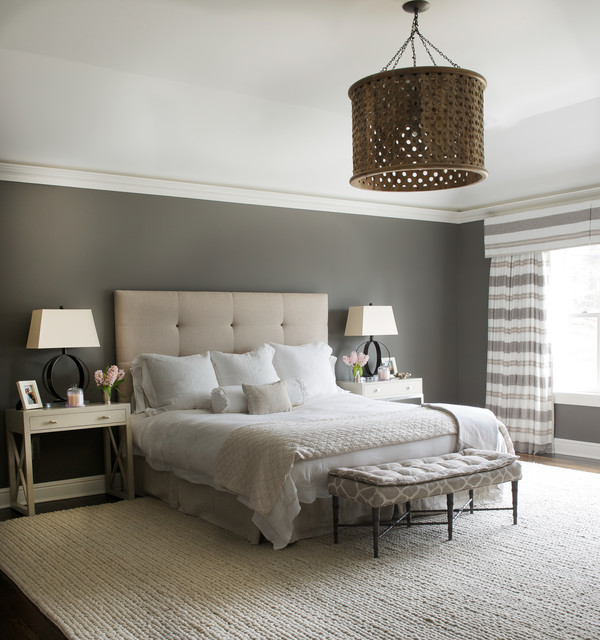 19 Beautiful Bedroom Designs With Grey Walls
