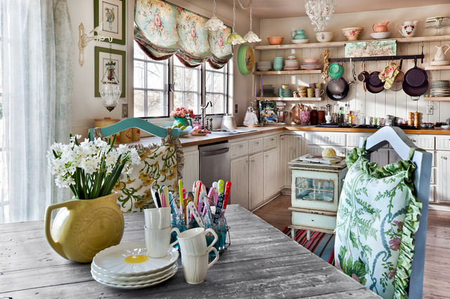 15 Incredible Shabby Chic Kitchen Interior Designs You Can