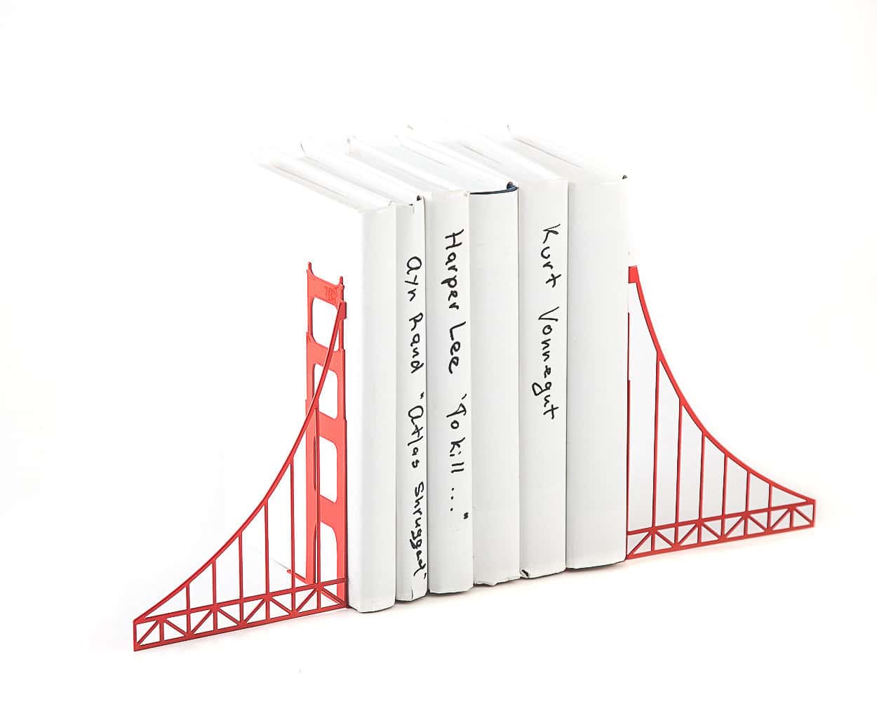 17 EyeCatching Handmade Metal Bookend Designs That Make Cute Minimalist Decorations