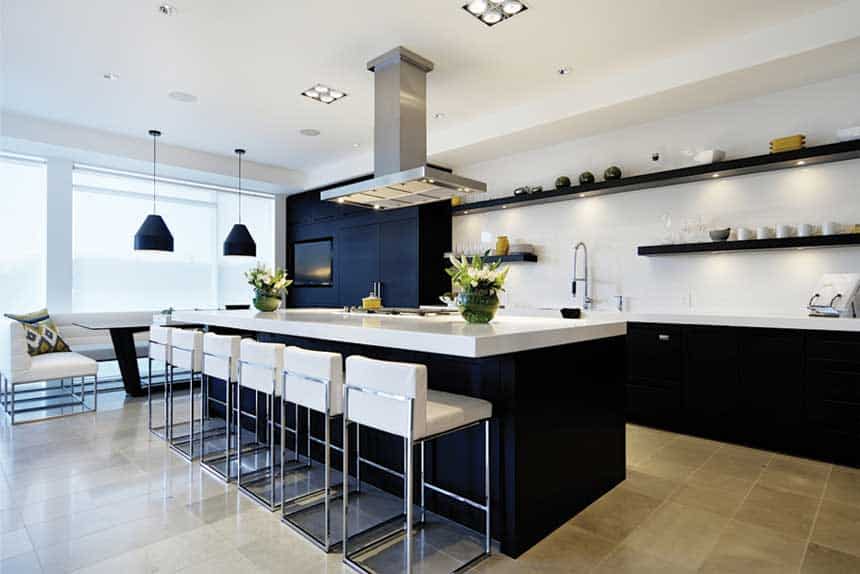 17 Black & White Kitchen Designs For Every Modern Home