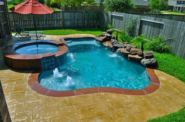 18 Gorgeous Backyard Swimming Pools With Small Sizes For ...