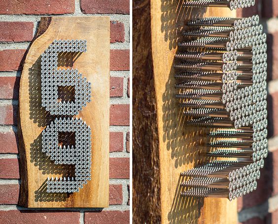 18 Fascinating Ways To Display Your House Number