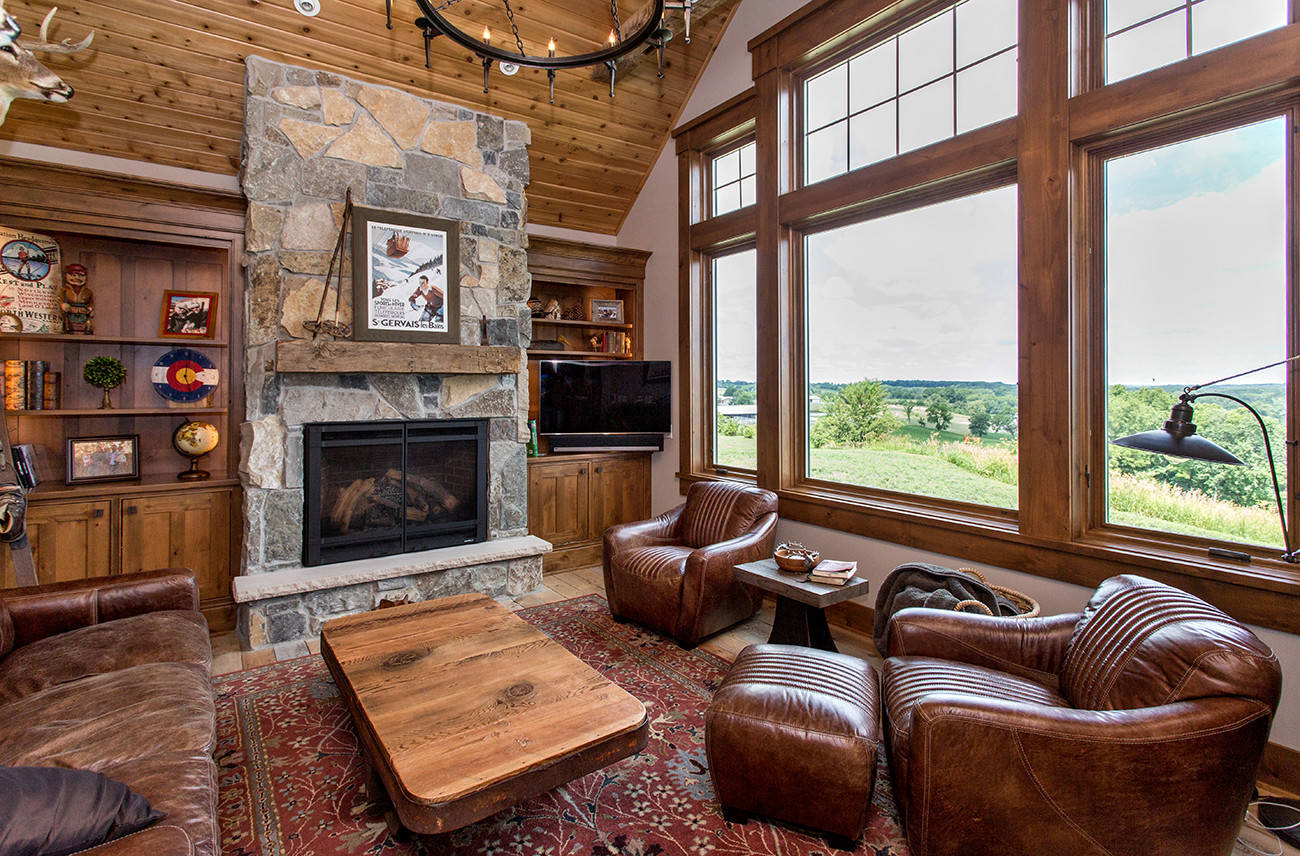 16 Sophisticated Rustic Living Room Designs You Won't Turn ...