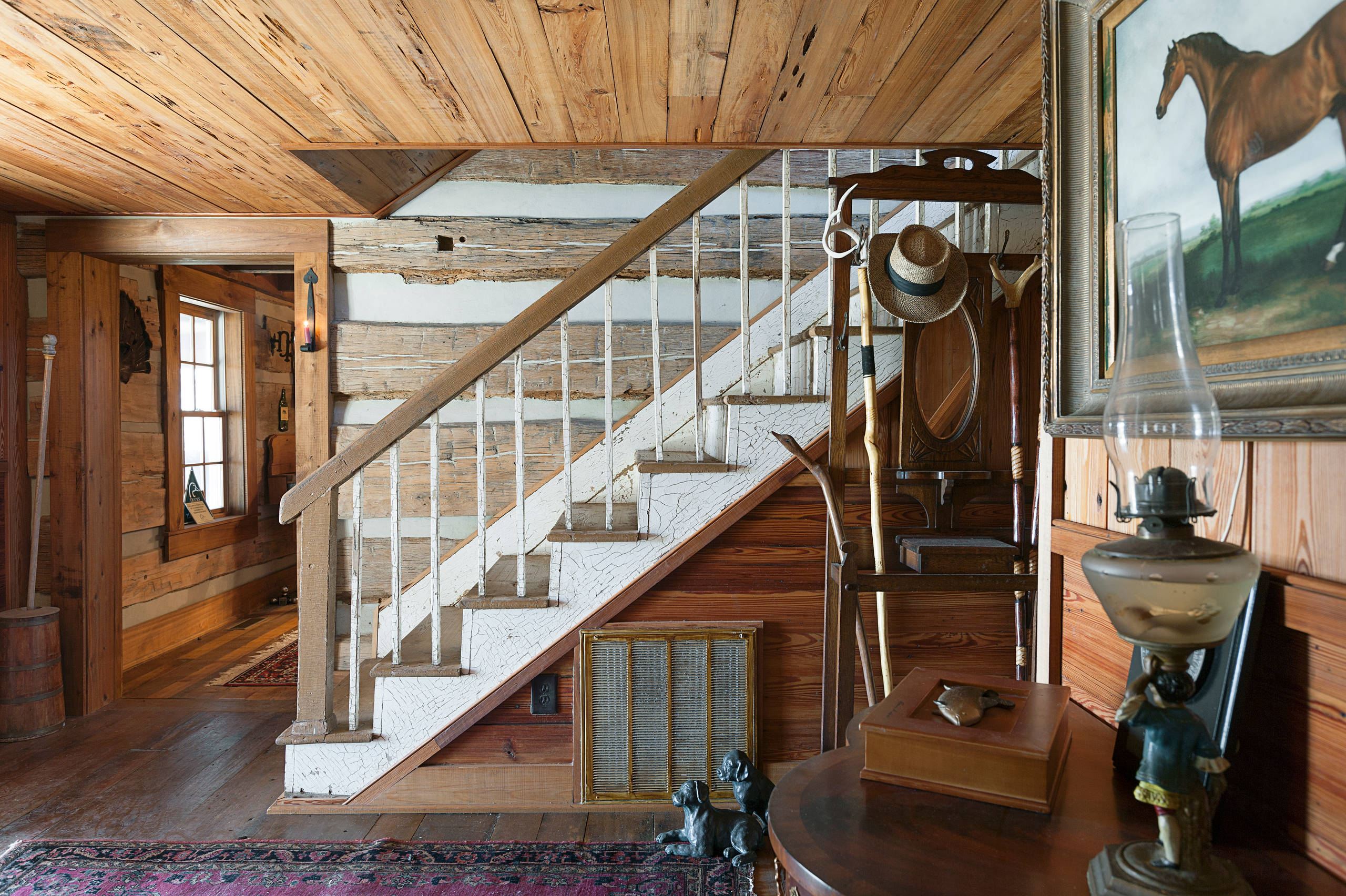 15 Enchanting Rustic Staircase Designs That You're Going To Fall In