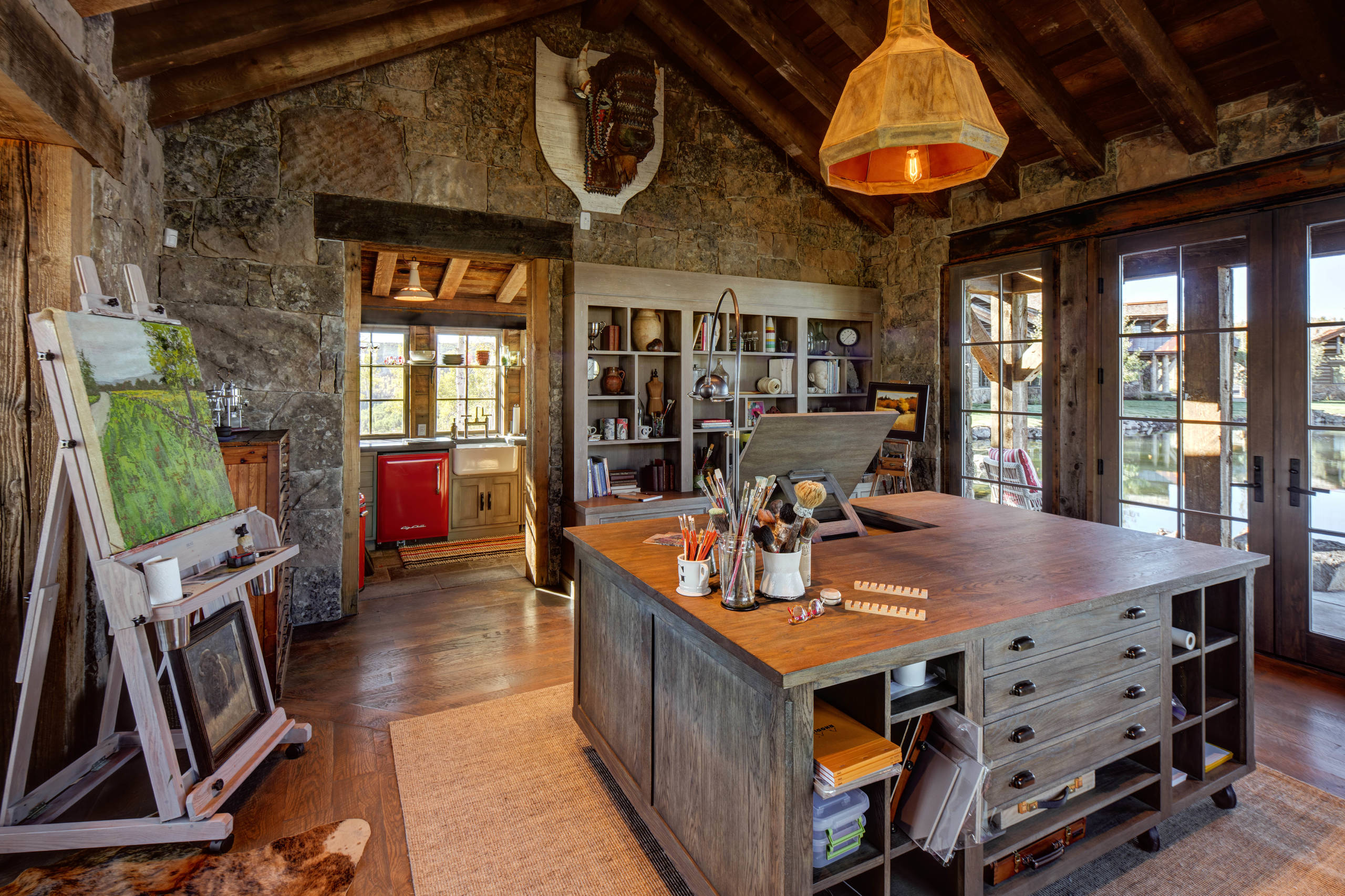 15 Motivational Rustic Home Office Designs That Will ...