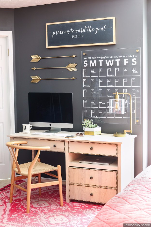 17 Exceptional Diy Home Office Decor Ideas With Tutorials