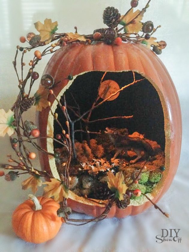Pumpkin Diorama- New Astonishing Trend To Decorate Your Pumpkins This Fall