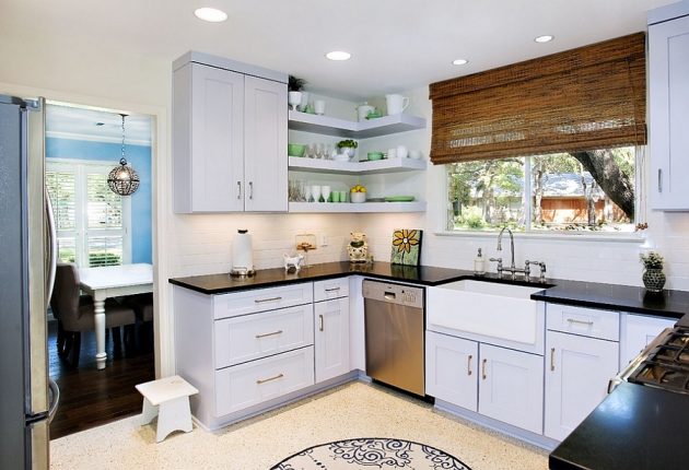 20 super functional corner kitchen designs suitable for