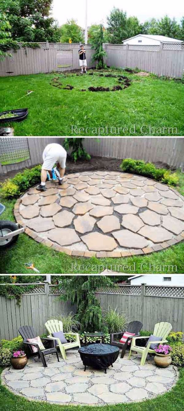 Incredible DIY Ideas For Outdoor Fire Pit And Fireplace