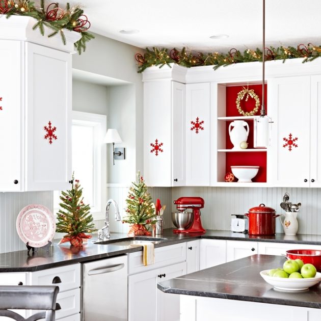 21 Insanely Genius Ideas To Decorate The Kitchen In Christmas Spirit ...