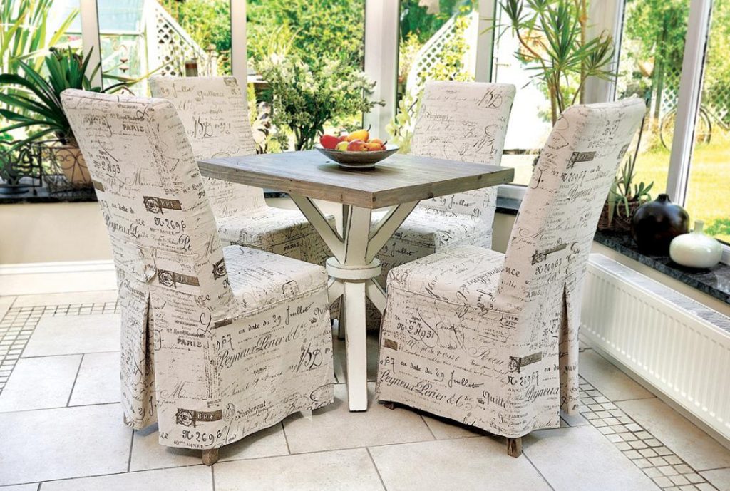 Two Piece Dining Room Chair Covers