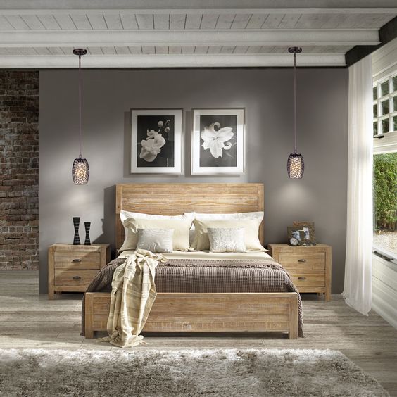 17 timeless bedroom designs with wooden furniture for pleasant stay