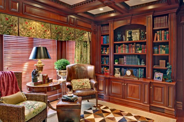 16 Classic Home Library Designs That Are Dream Of Every Book
