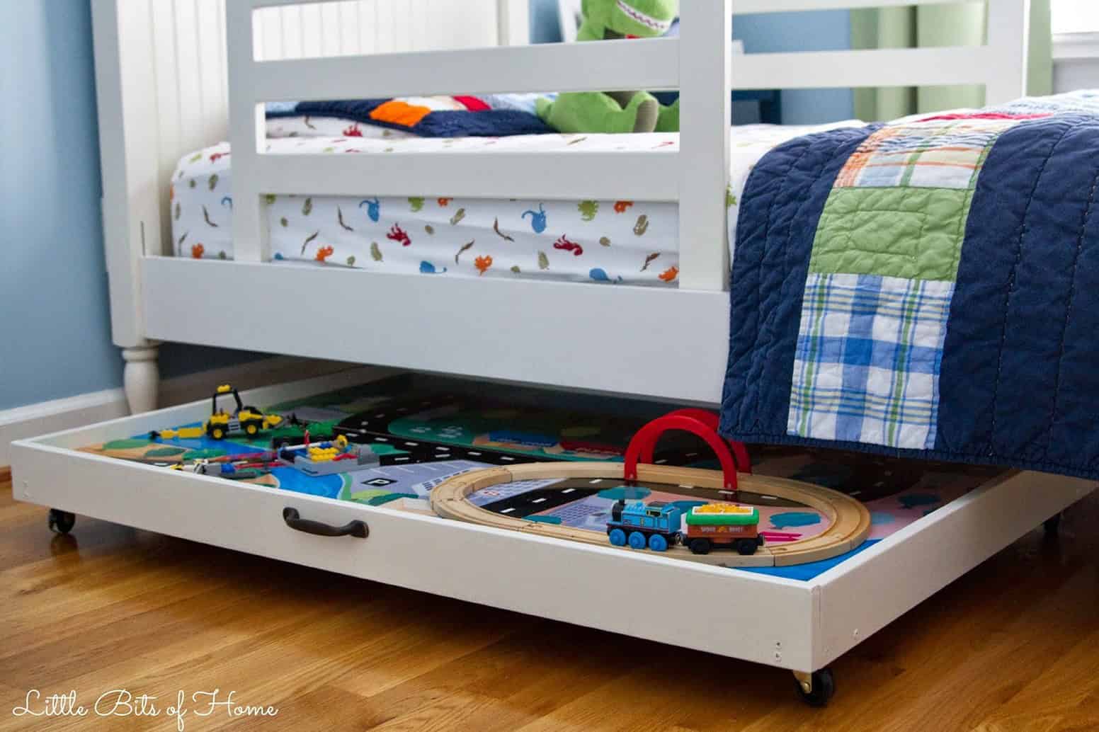 17 Most Creative Ideas To Make Stylish DIY Underbed Storage Drawers