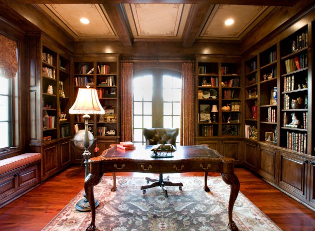 16 Classic Home Library Designs That Are Dream Of Every Book