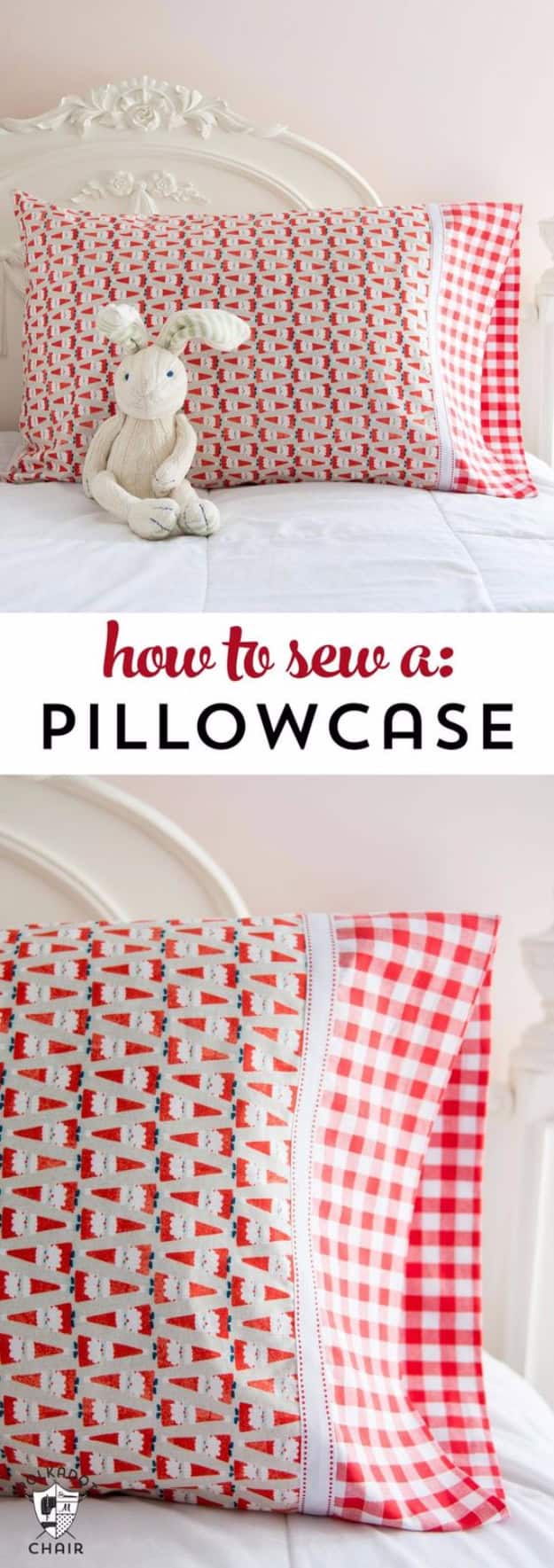 15 Charming DIY Pillowcases Your Bedroom Patiently Awaits