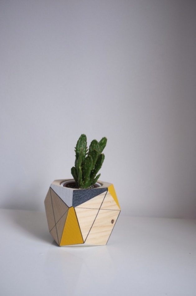 16 stunning geometric planter designs for the