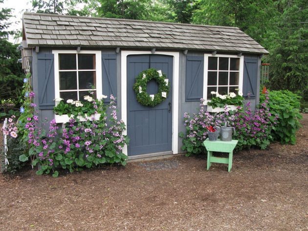 18 Marvelous Garden Shed Designs That Will Attract Your 