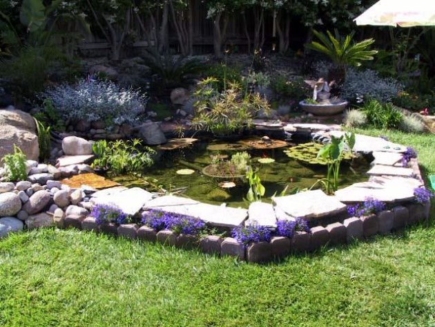 15 Awe-Inspiring Garden Ponds That You Can Make By Yourself