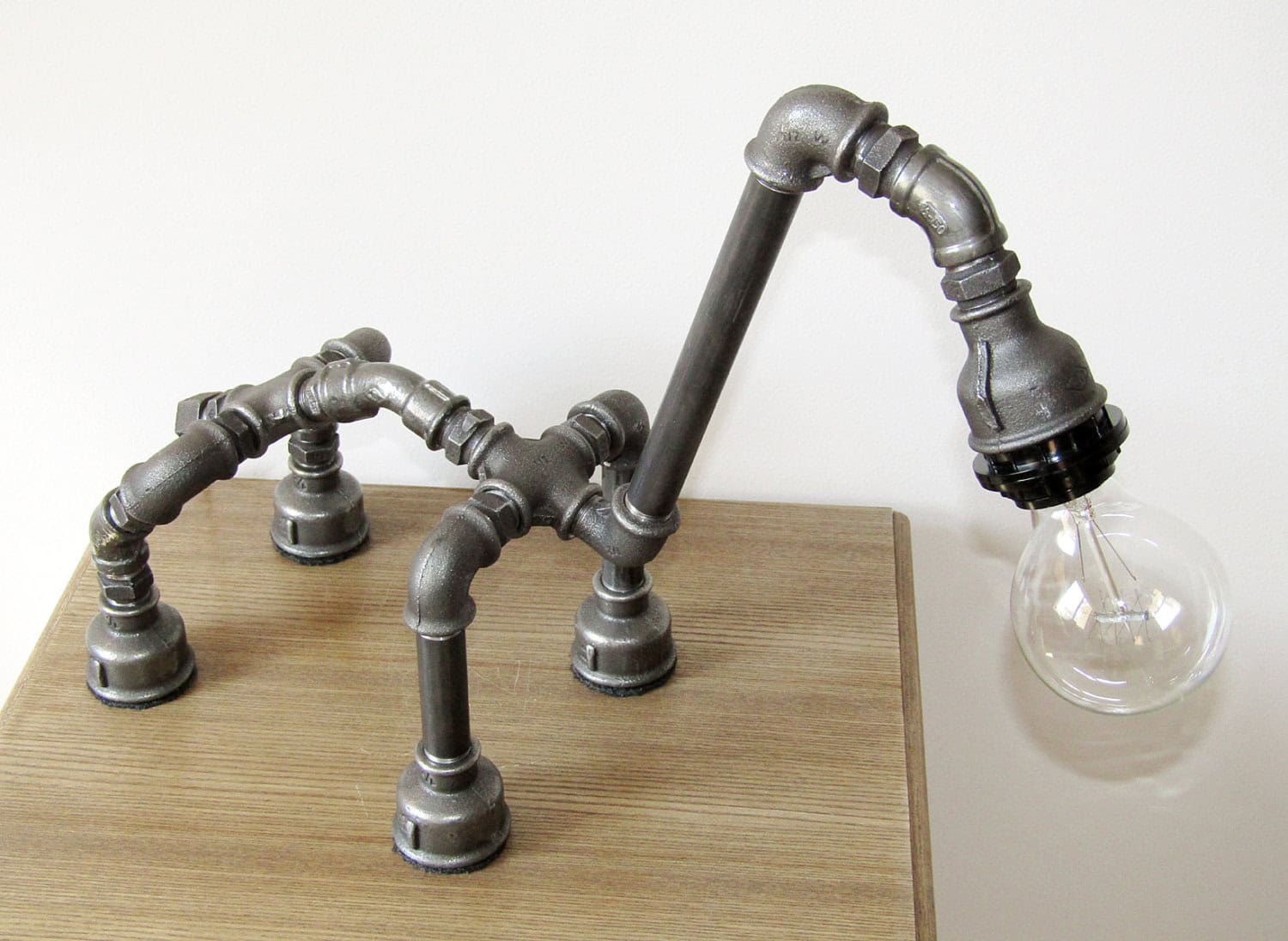 17 Amazingly Creative Handmade Pipe Lamp Designs You'll Want To Have