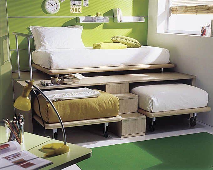 16 Truly Amazing PullOut Bed Designs For Small Spaces