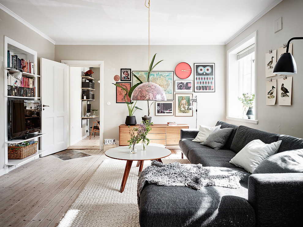 contemporary scandinavian living room design