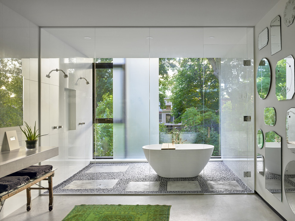 18 Sleek Modern Bathroom Designs Youll Fall In Love With