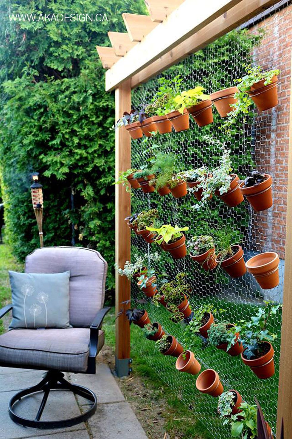 vertical diy garden refresh awesome alone stand wall