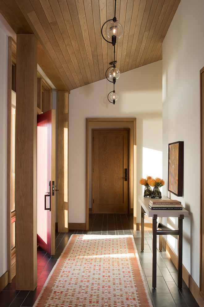 Superb Contemporary Hallway Designs That Will Connect Your Home Style
