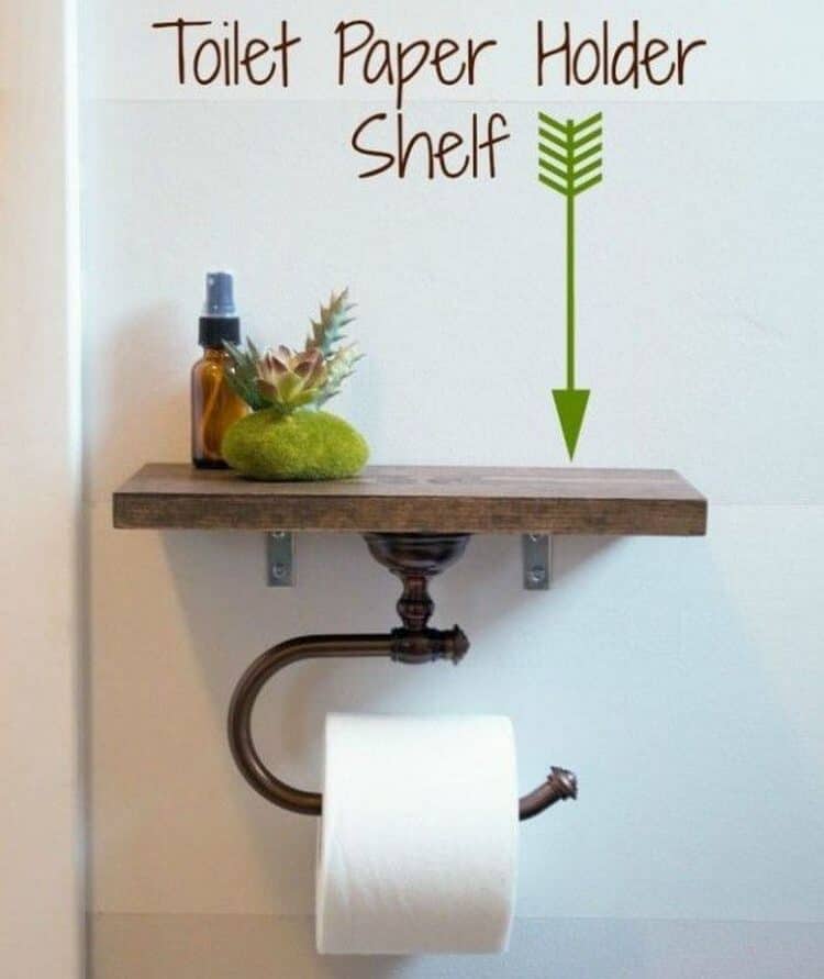 16 Really Cool Ways To Store Toilet Paper In The Bathroom