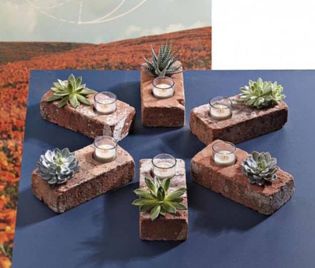 15 Simple DIY Crafts That You Can Make Using Bricks