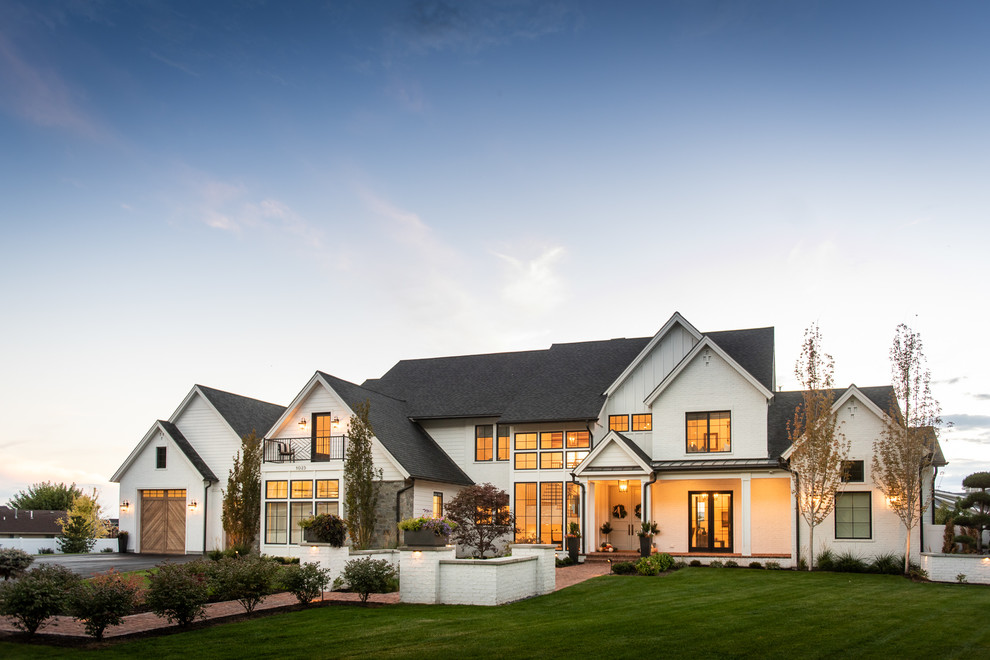 18 Beautiful Farmhouse Exterior Designs You Will Fall In ...
