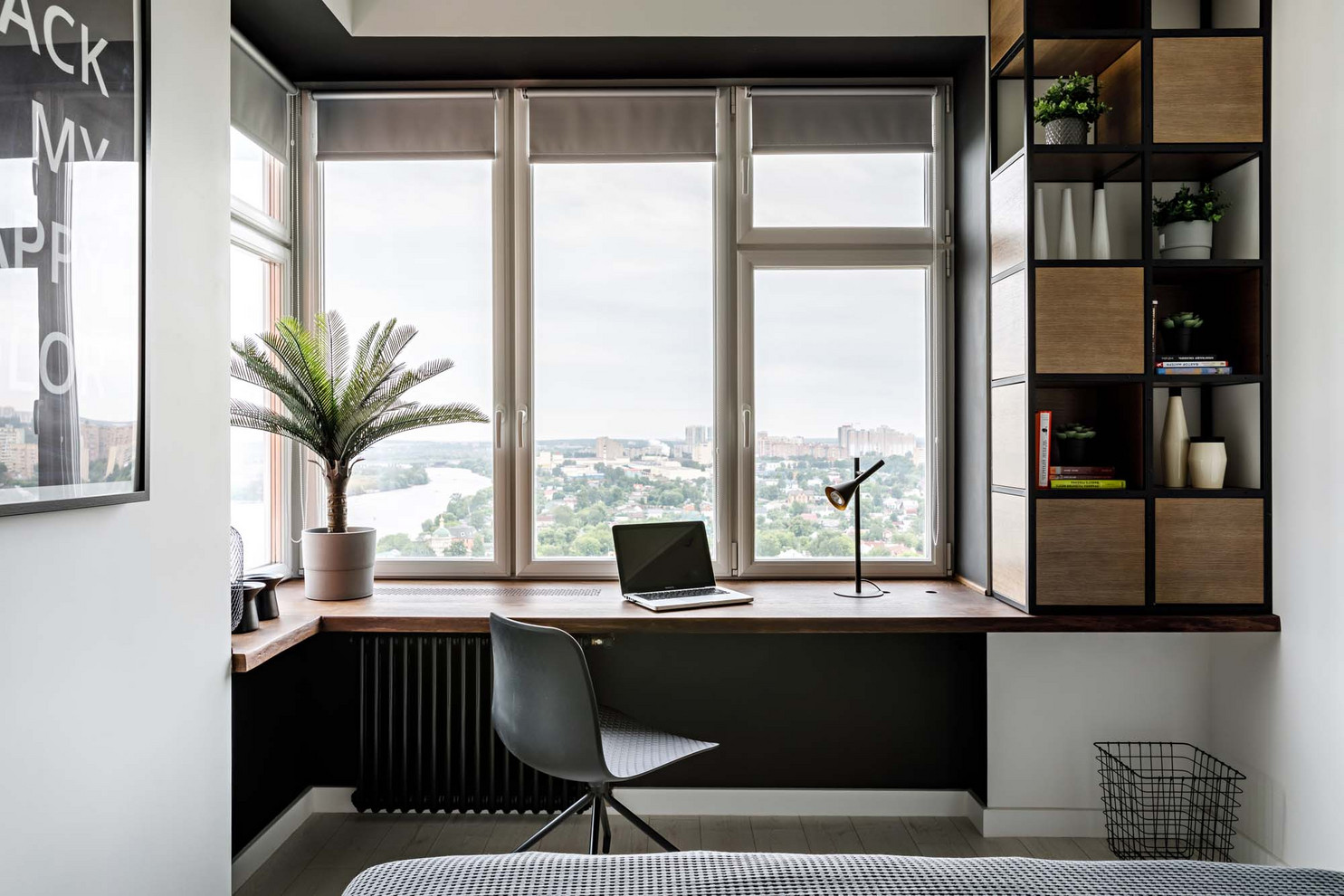 Minimalist Scandinavian Home Office With Luxury Interior