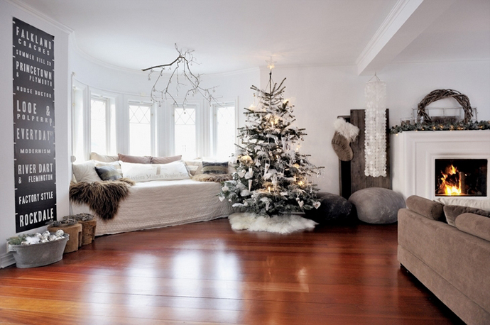 Living Room Christmas Decorations