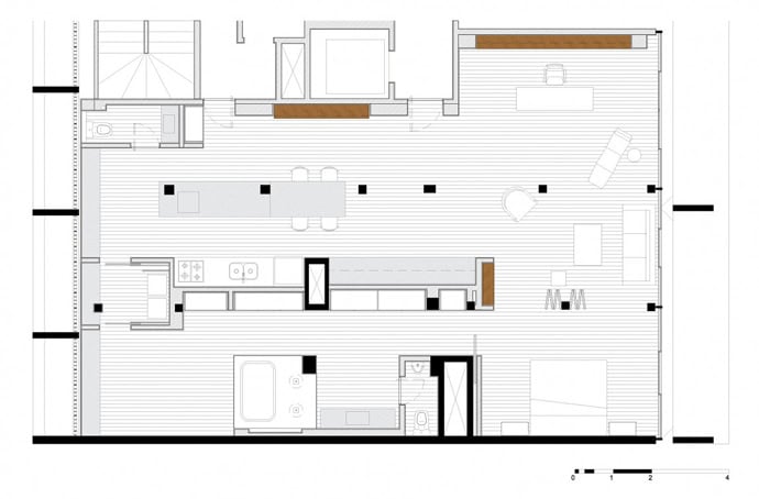 Oscar Niemeyer’s Copan Apartment Redesigned by Felipe Hess & Renata Pedrosa