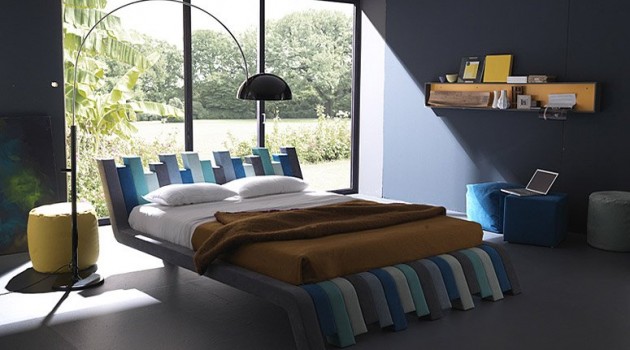 Cubed Bed by Francesca Paduano for Bolzan Letti