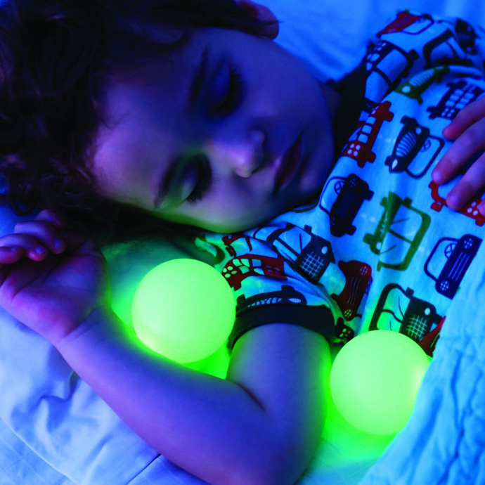 Glowing Nightlight Lamp with Removable Glow Balls