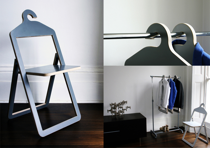 Gorgeous Hybrid Furniture: The Hanger Chair by Philippe Malouin