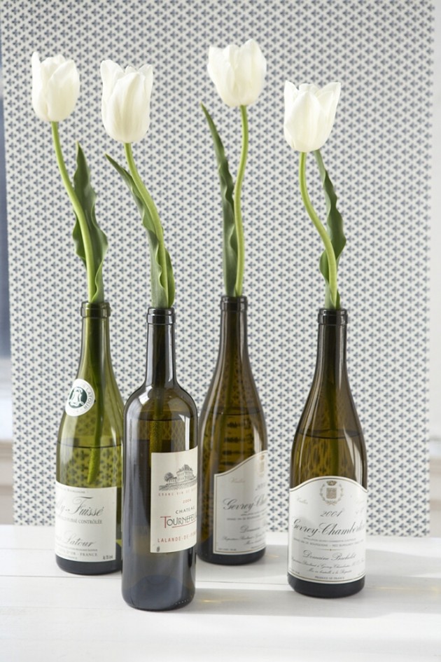 20 Ideas of How to Recycle Wine Bottles Wisely