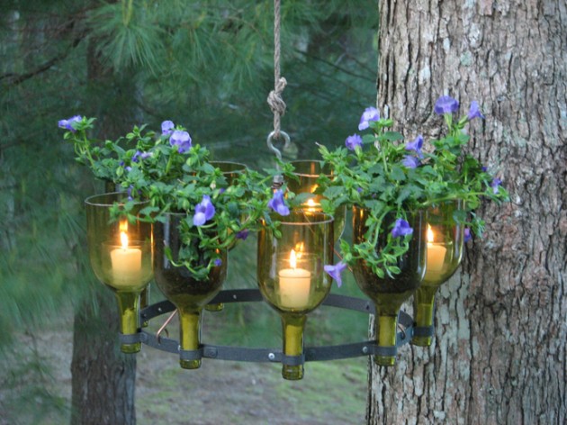 20 Ideas of How to Recycle Wine Bottles Wisely
