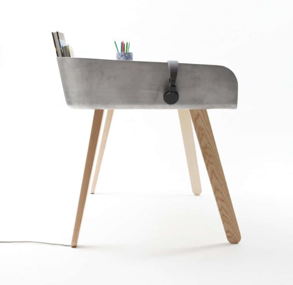 ‘Homework’ Work Table by Tomas Kral for super-ette