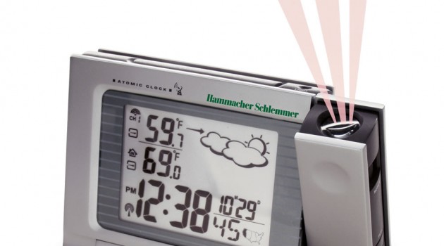 The Projection Alarm Clock and Weather Monitor