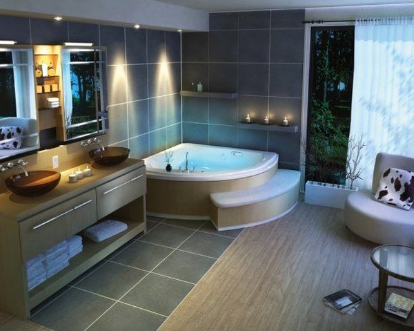30 Beautiful and Relaxing Bathroom Design Ideas