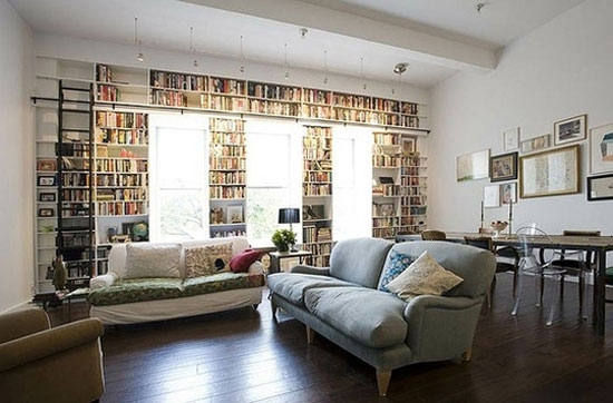 Cool And Unique Bookshelves Designs For Inspiration