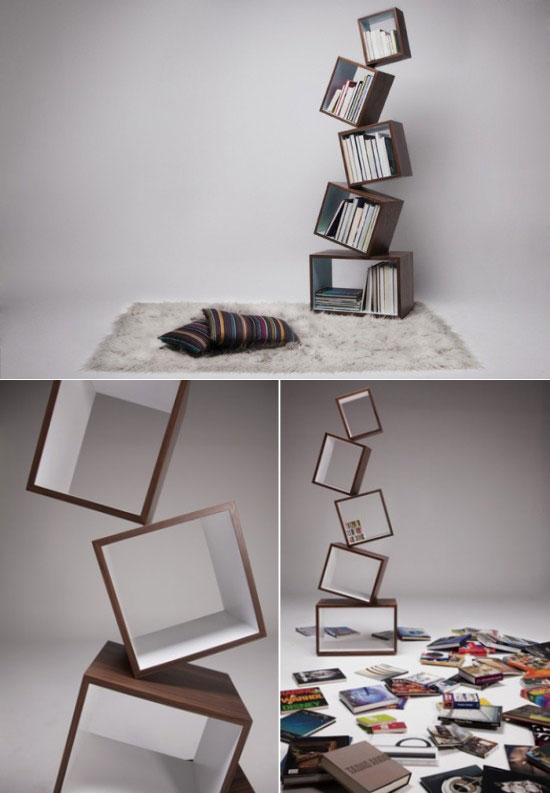 Cool And Unique Bookshelves Designs For Inspiration