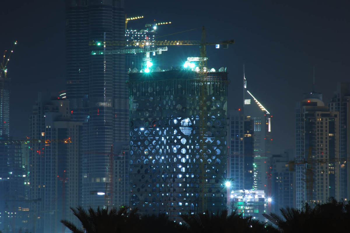 O-14 Tower by Reiser + Umemoto in Dubai, United Arab Emirates