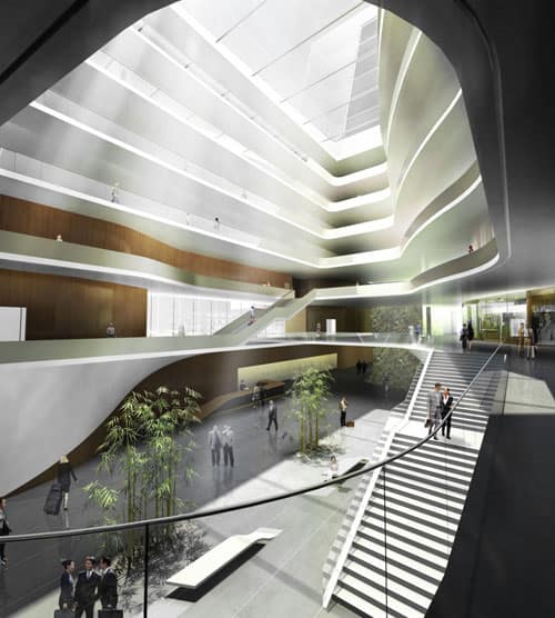 South West Hotel Competition proposal in Beijing, China – Henn Architects Design & Research Studio HENNStudioB