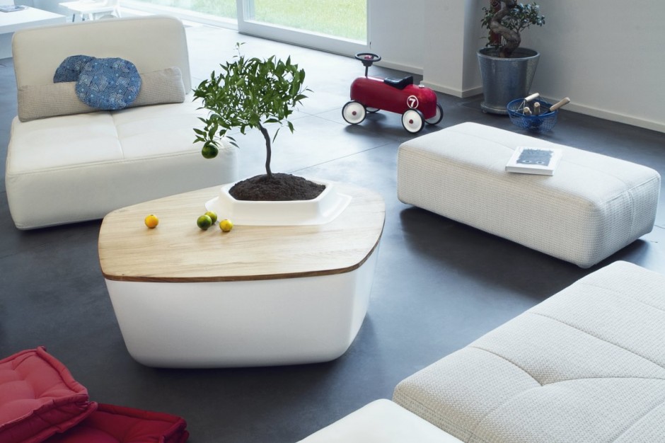 Volcane and Lagune Coffee Tables by Bellila
