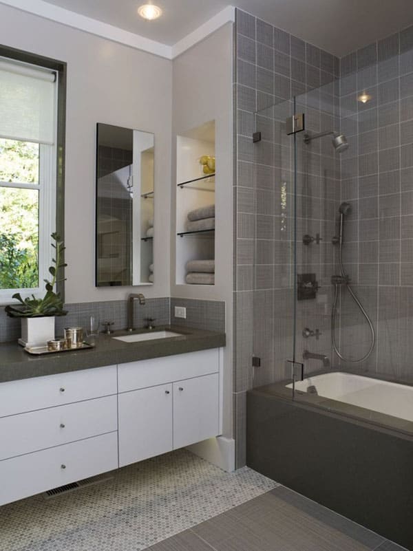 30 Small and Functional Bathroom Design Ideas For Cozy Homes