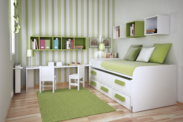 Space Saving Ideas for Small Kids Rooms